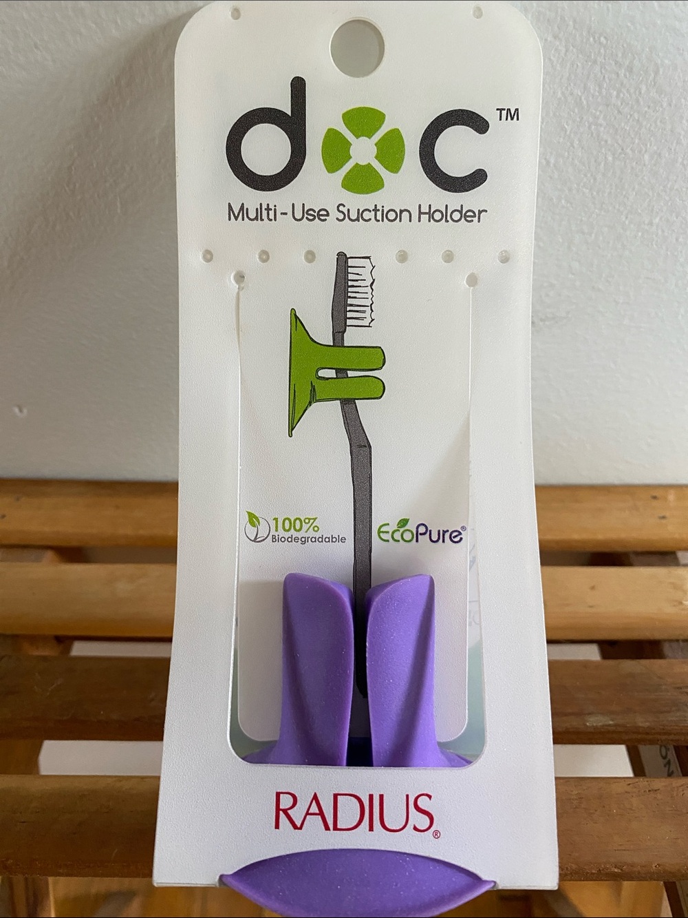 $5 ADD ON! RADIUS Multi-Use Suction Holder in Purple
